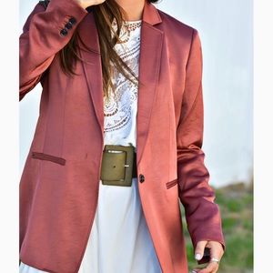 Banana Republic Rust Blazer Size 0 Petite
